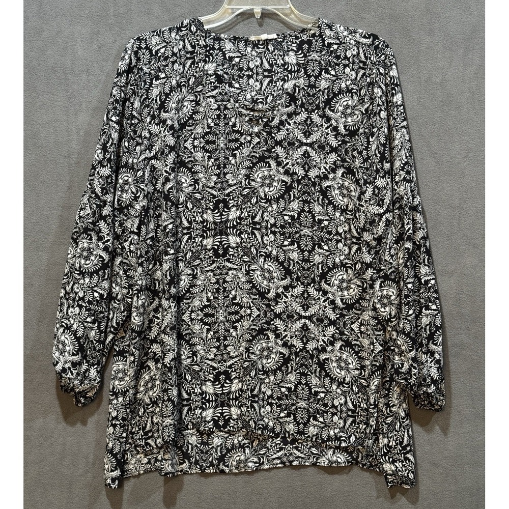 Top‎ Blouse Goth Fairy Boho Hippie Whimsy Dark Romantic Artsy Flowy XXL